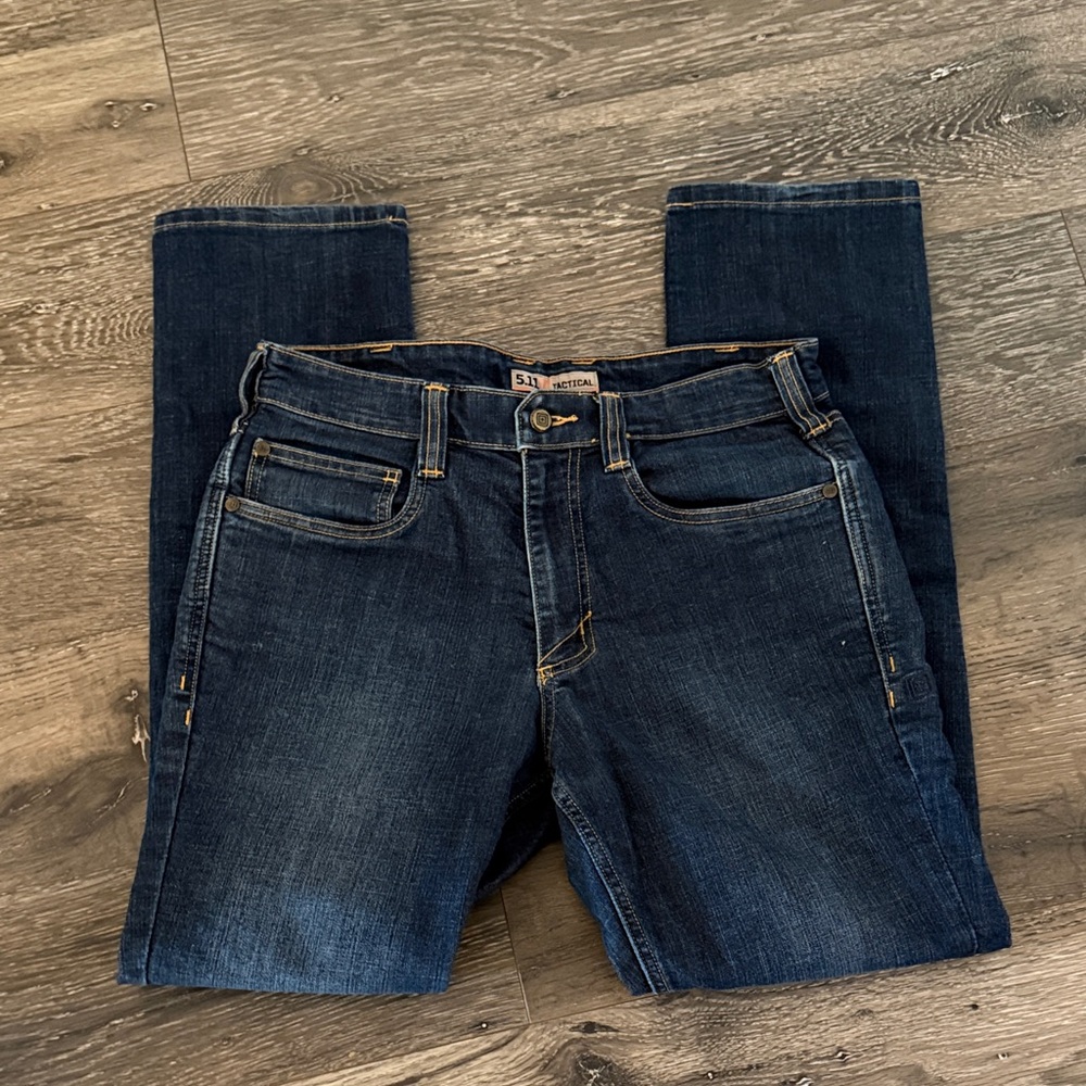 5.11 Men’s Blue Tactical Jeans 30x30